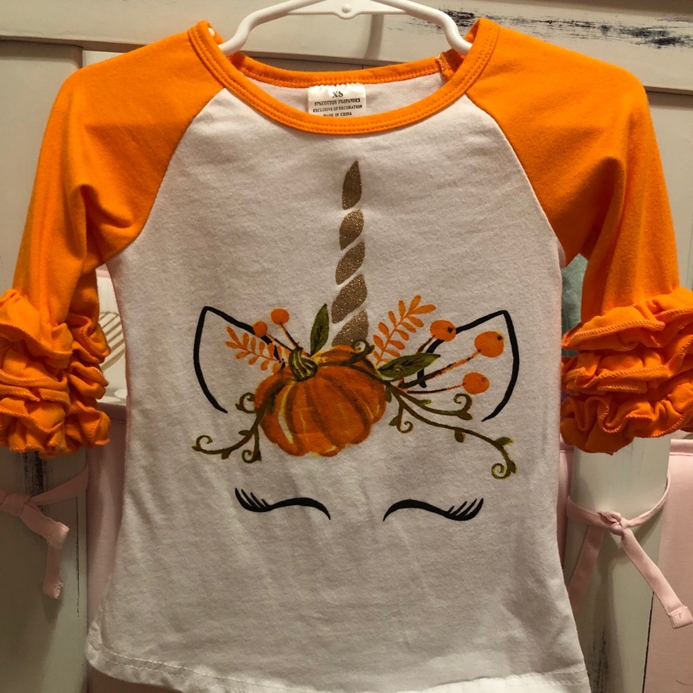 Unicorn Pumpkin Tee